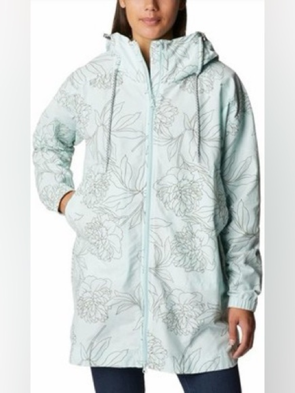 Columbia Women’s Floral Rain Poncho
